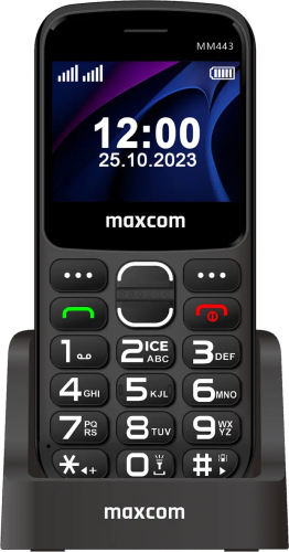 Maxcom MM443 Comfort L 4G Negru seniori