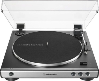 Audio-Technica AT-LP60XUSB Belt-drive audio turntable Grey, Metallic