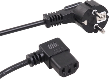 Maclean Cablu de alimentare , 3 pini, mufa UE, 1,5 m, MCTV-802