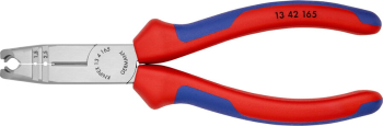 KNIPEX stripping pliers 13 42 165, stripping pliers (red/blue, length 165mm)