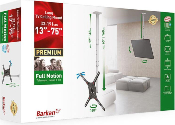 Suport TV tavan Barkan 13-86'' 56kg ng
