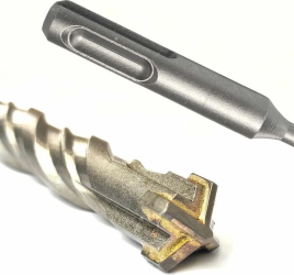 SDS Plus Concrete Drill 15mm x 160mm with 4 Cutting Edges for Rapid Drilling