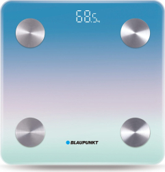 Cantar Blaupunkt Cantar de baie cu Bluetooth BSM601BT, Albastru