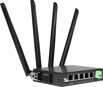 Router wireless Edimax WL-Router D4G-7459AC (Industr. DIN Rail 4G LTE AC1200 ) Negru