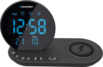 Blaupunkt FM PLL Radio cu ceas alarma USB CR85BK Wireless Negru