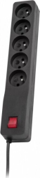 Prelungitor LESTAR ZX 510 1L 3.0m Negru