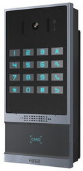 Interfon video Fanvil i64 PoE, IP66, HD, Difuzor încorporat, IC/RFID, Montare pe perete, Negru