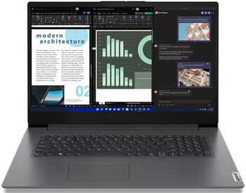 Laptop 17.3" Lenovo V17 G4 Intel i5-13420H (12MB 4.6GHz) 16GB DDR4 512GB SSD UHD graphics IRU Windows 11 Pro Iron Grey