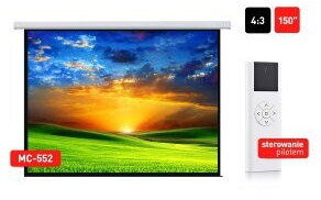 Maclean MC-552 projection screen 3.81 m (150'') 4:3