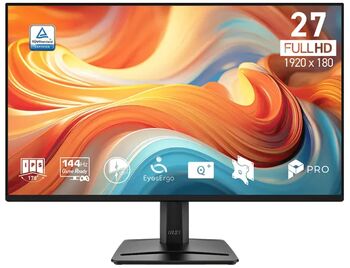 MSI 27" 144Hz IPS 1ms PRO MP275 E14L Full HD VGA HDMI Boxe negru - imagine 1