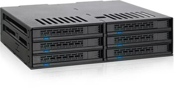 Icy Dock ExpressCage MB326SP-B 6x SSD in 5.25''