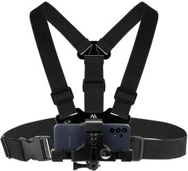 Suport Maclean MC-445, pentru piept, pentru smartphone, camere foto, GoPro