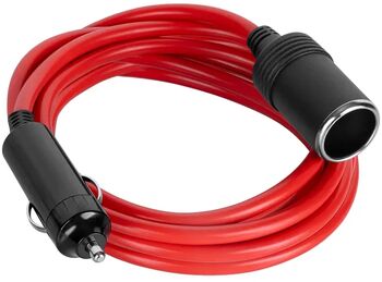 Cablu prelungitor 5m priza bricheta auto 120W 10A Peiying PY-CHR0013-5