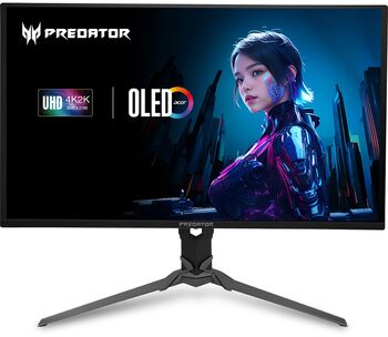 touchscreen Acer 31.5" 240Hz QD-OLED Predator X32 X5 4K UHD AMD FreeSync Premium HDR 400 negru - imagine 1