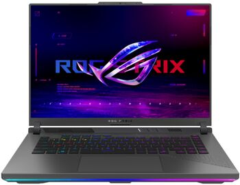 Laptop Gaming ASUS ROG Strix G16 G614PW-RV035, AMD Ryzen 9 8940HX pana la 5.3GHz, 16" WUXGA, 32GB, SSD 1TB, NVIDIA GeForce RTX 5080 16GB, Free DOS, Eclipse Gray