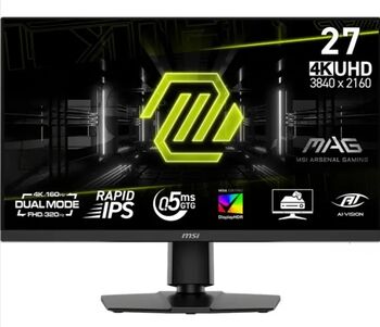 gaming MSI 27" 320Hz IPS 0.5ms UHD (3840x216) HDMI DisplayPort Pivot negru