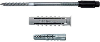 Fischer Distance mounting system Thermax 10/240 M6, dowels (black/grey, 20 pieces)