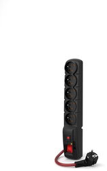 Prelungitor Acar F5 Power strip 16A (1,5m; black)