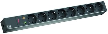 Bachmann IT PDU 8x prize Schuko protecție supratensiune 2m