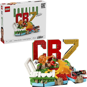 LEGO 43012 Editie Cristiano Ronaldo - Momente importante din fotbal, Jucarie de constructie