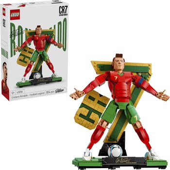 LEGO 43016 Ediții Cristiano Ronaldo - Legenda Fotbalului, Jucărie de Construcție