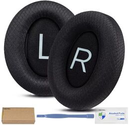 Set 2 bureți pentru căști Bose 700 Wireless Noise cancelling / NC700 Over-Ear - Negru - Spumă cu memorie - Plasă