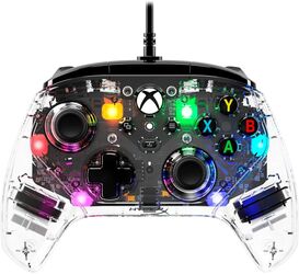 Controler Gaming Hyperx Clutch Gladiate 7D6H2AA transparent compatibil PC Xbox Series X/S