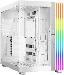 Carcasa Be quiet! Light Base 900 DX, sticlă securizată, albă, RGB, 572x431x632mm