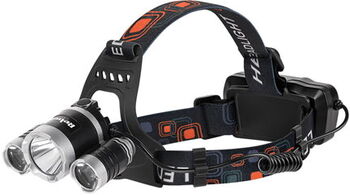 LANTERNA FRUNTE ACCU 10W + 2X 3W 350LM Rebel
