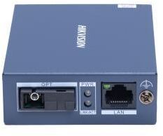 Receptor Hikvision Ds-3d501r-3, 1 X 10/100/1000 Mbps Rj45 Port 1 X 1000 Mbps Sc Fiber Optical Port, Industrial-grade Metal Shell With Stronger Heat Dissipation Capability, Lungime Undă Tx155