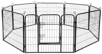 TARC MODULAR PENTRU CÂINI 8 PANOURI 80X60 CM Rebel ANIMAL