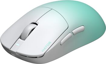 Mouse Wireless Hator Quasar 3s Ultima 8k, Senzor Pixart Paw3950, Switch Hator Optical 100m, Conectivitate 2.4ghz, Bluetooth Și Usb, Polling Rate Până La 8000hz, Rezoluție Maximă 30000 Dpi, C
