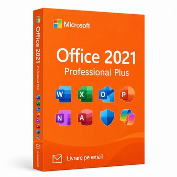 Licență Microsoft Office 2021 Pro Plus Retail - Online 1 PC