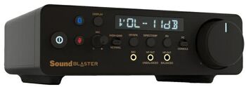 Card de sunet extern Creative Sound Blaster X5 32-bit/384 kHz Bluetooth 130 dB DNR negru