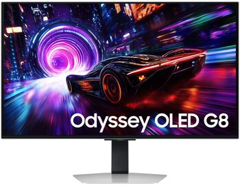 Monitor Samsung 32" 240Hz OLED 0.03ms 4K Ultra HD Silver VESA 10x10 cm