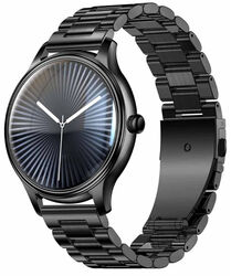 SmartWatch COLMi L28 negru curea din oțel negru