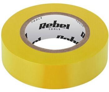 BANDA IZOLATOARE 0.13X19X20YD GALBENĂ Rebel