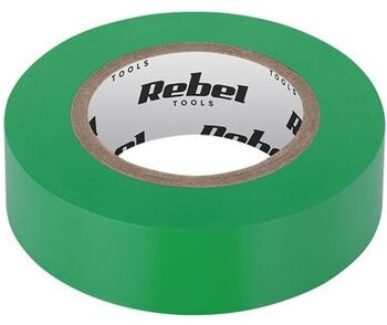BANDA IZOLATOARE 0.13X19X20YD VERDE Rebel