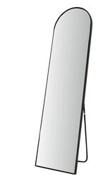 Oglindă decorativă de podea ramă metalica neagră 150x40 cm