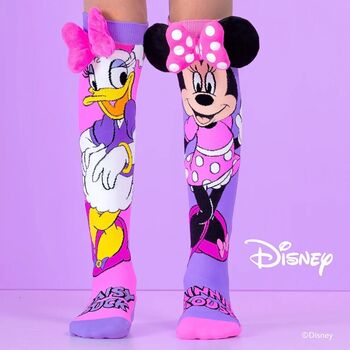Sosete lungi colorate Madmia pentru fete fantasy Minnie and Daisy 6-99 ani