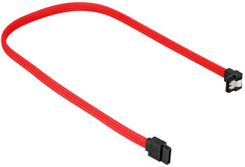 Sharkoon SATA III Angled Cable red - 60 cm