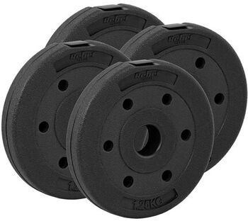 Gantere și greutăți DISC GREUTATE COMPOZIT SET 4 X 1.25 KG Rebel ACTIVE