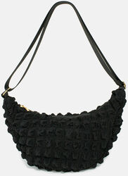 KIND BAG - Geantă femei Crossbody din material eco RPET - Negra