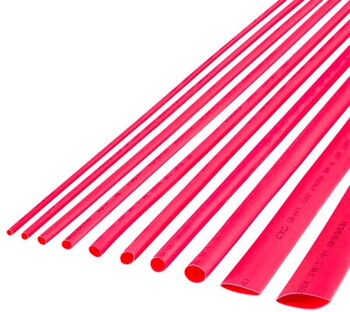 Cabletech TUB TERMOCONTRACTABIL 4.5MM/1M ROSU SET 10 BU
