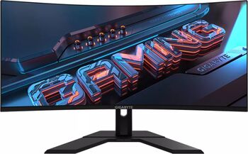 Monitor curbat Gigabyte 34" 120Hz VA 1ms, UWQHD (3440x1440), (135Hz O.C.), AMD FreeSync Premium, 1500R, 2x HDMI, Disp