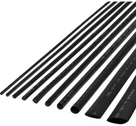 Cabletech TUB TERMOCONTRACTABIL 3.5MM/1M NEGRU SET 10