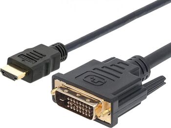 Cablu HDMI tata - DVI-D tata 5M Techly Negru ICOC HDMI-D-045