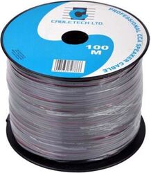 Cablu difuzor cca 2x0.20mm negru 100m - imagine 1
