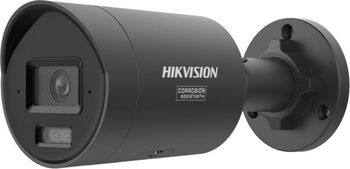 Camera supraveghere video exterior IP Hikvision DS-2CD2087G3-LI2UY(2.8MM)/BK, Bullet, 8MP, 2.8mm, IR 40m