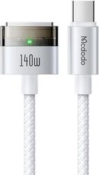 Cablu de date Mcdodo CA-2071 Type-C la MagSafe 3 pentru MacBook Fast Charger 140W Indicator LED 2m Alb